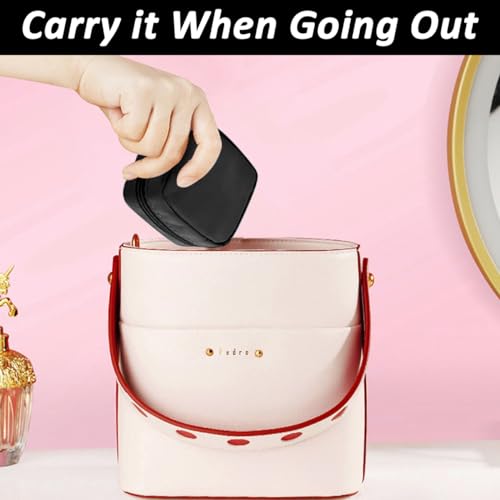 MAYCREATE Mini Lipstick Pouch Cosmetic Bags for Women, Cute Makeup Pouches for Women, 3.9''x3.9'' Small Coin Purse, Waterproof Zipper Travel Makeup Organizer Pouch with Handstrap MAYCREATE Mini Lipstick Pouch Cosmetic Bags for Women, Cute Makeup Pouches for Women, 3.9''x3.9'' Small Coin Purse, Waterproof Zipper Travel Makeup Organizer Pouch with Handstrap